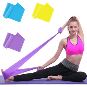 Bandas Elásticas de resistencia para Yoga, Pilates y para Entrenamientos de Fuerza