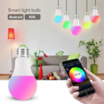 Bombillo LED Inteligente cambia de color marca Tuya * 3 unidades