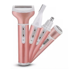 Depiladora Femenina facial y corportal 4 en 1 recargable